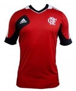 Ficha técnica e caractérísticas do produto Camisa Flamengo Treino 2013 Vermelha