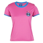 Ficha técnica e caractérísticas do produto Camisa Grêmio Feminina Dry Rosa