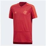 Camisa Infantil Flamengo Treino Adidas 2018