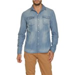Ficha técnica e caractérísticas do produto Camisa Jeans Calvin Klein Jeans Casual Pockets