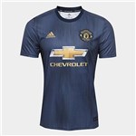 Ficha técnica e caractérísticas do produto Camisa Manchester United Third 2018 S/n° - Torcedor Adidas Masculina