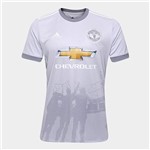 Ficha técnica e caractérísticas do produto Camisa Manchester United Third 17/18 - S/N Torcedor Adidas Masculina