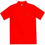 Ficha técnica e caractérísticas do produto Camisa Pau a Pique Polo - CORAL - G