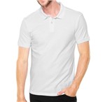 Ficha técnica e caractérísticas do produto Camisa Polo Básica Calvin Klein Branca