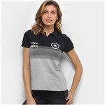 Ficha técnica e caractérísticas do produto Camisa Polo Botafogo Viagem Topper Feminina - Preto - GG