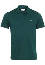 Ficha técnica e caractérísticas do produto Camisa Polo Lacoste Reta Logo Verde - Verde - Masculino - AlgodÃ£o - Dafiti