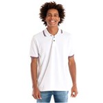 Ficha técnica e caractérísticas do produto Camisa Polo Manga Curta 34809 - BRANCO - G