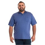 Ficha técnica e caractérísticas do produto Camisa Polo Plus Size - LILÁS - EGG1