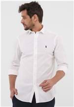 Ficha técnica e caractérísticas do produto Camisa Polo Ralph Lauren Reta Logo Branca