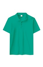 Ficha técnica e caractérísticas do produto Camisa Polo Tradicional em Piquê Wee! Verde Claro - M