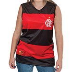 Camisa Regata Braziline Feminina Flamengo Hoop Decote V