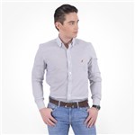 Ficha técnica e caractérísticas do produto Camisa Social Horus Slim 1002 Masculina