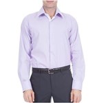 Ficha técnica e caractérísticas do produto Camisa Social Masculina Lisa - 1050509980001M5 - LILÁS - P