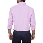Ficha técnica e caractérísticas do produto Camisa Social Masculina Lisa - 10554090100015Q - ROSA - 5