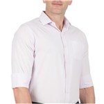 Ficha técnica e caractérísticas do produto Camisa Social Masculina Lisa - 10554090100085D - LILÁS - 04