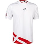 Ficha técnica e caractérísticas do produto Camisa Topper Inglaterra Branco e Rubi