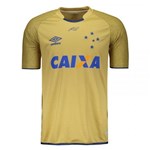 Ficha técnica e caractérísticas do produto Camisa Umbro Cruzeiro Goleiro 2017 Amarela
