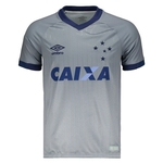 Ficha técnica e caractérísticas do produto Camisa Umbro Cruzeiro III 2018 Nº 10