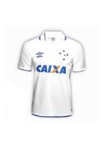 Ficha técnica e caractérísticas do produto Camisa Umbro Cruzeiro Oficial II 2017 Branca
