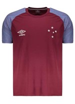 Ficha técnica e caractérísticas do produto Camisa Umbro Cruzeiro Treino 2018 Vinho