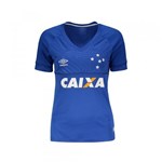 Ficha técnica e caractérísticas do produto Camisa Umbro Feminina Cruzeiro Oficial 1 2018