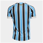 Ficha técnica e caractérísticas do produto Camisa Umbro Grêmio I 2018 Sem Número Torcedor Tricolor Masculina P