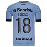 Ficha técnica e caractérísticas do produto Camisa Umbro Grêmio II 2017 18 Lucas Barrios