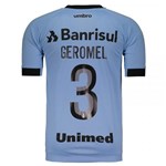Ficha técnica e caractérísticas do produto Camisa Umbro Grêmio II 2017 3 Geromel