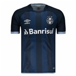 Ficha técnica e caractérísticas do produto Camisa Umbro Grêmio III 2017 N° 7