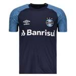 Camisa Umbro Grêmio Treino 2018 Azul