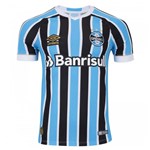 Camisa Umbro Masculina Grêmio Oficial 1 2018 (FAN PAT S/N)