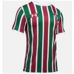 Camisa Under Armour Fluminense Uniforme 1 17/18 S/ Nº - Verde e Vinho - P