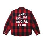 Ficha técnica e caractérísticas do produto Camisa Xadrez Anti Social Social Club (Vermelho, P)