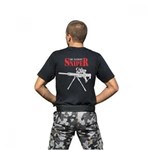 Ficha técnica e caractérísticas do produto Camiseta Atack Militar Masculina - PRETO - GG