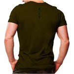 Ficha técnica e caractérísticas do produto Camiseta Atack Militar Masculina - VERDE - GG