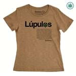 Ficha técnica e caractérísticas do produto Camiseta Baby Look Cânhamo - Lúpulos / P / PRETO