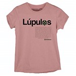 Ficha técnica e caractérísticas do produto Camiseta Baby Look Lúpulos - P Laranja