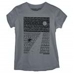 Ficha técnica e caractérísticas do produto Camiseta Baby Look Ocean Moon - G Cinza