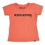 Ficha técnica e caractérísticas do produto Camiseta Baby Look Orgânico - Revolution / G / AZUL MARINHO