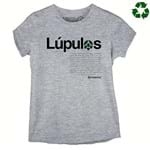 Ficha técnica e caractérísticas do produto Camiseta Baby Look Pet - Lúpulos - P Cinza