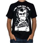 Ficha técnica e caractérísticas do produto Camiseta Banda Arctic Monkeys 2739 - PRETO - PP