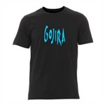 Ficha técnica e caractérísticas do produto Camiseta Banda Gojira Estampa Masculina - G - Preta