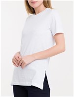 Ficha técnica e caractérísticas do produto Camiseta Básica Calvin Klein - Branco 2 - P