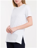 Ficha técnica e caractérísticas do produto Camiseta Básica Calvin Klein - Branco 2 - PP