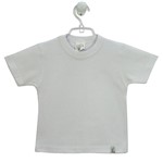 Ficha técnica e caractérísticas do produto Camiseta Bebê Unissex Manga Curta Branca-2