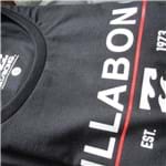 Ficha técnica e caractérísticas do produto Camiseta Billabong Craftsman Surfwear Masculina (P, Preto)