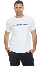 Ficha técnica e caractérísticas do produto Camiseta Bloom Love Yourself First - Masculina