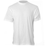 Ficha técnica e caractérísticas do produto Camiseta Branca Manga Curta