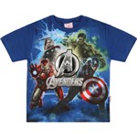 Ficha técnica e caractérísticas do produto Camiseta Brandili Avengers 3D
