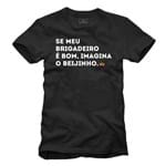 Ficha técnica e caractérísticas do produto Camiseta Brigadeiro Bom